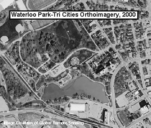 Waterloo Park tri-cities orthoimagery 2000