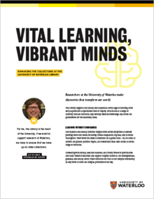 Vital learning, vibrant minds publication