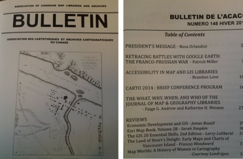 Patrick Miller and Brandon Love both publish in the same issue of the ACMLA Bulletin