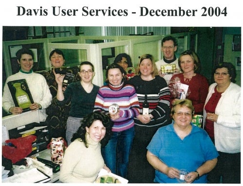Davis Centre Library staff