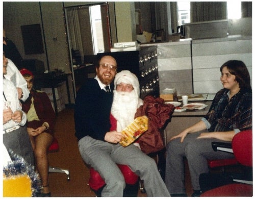 Staff Christmas Party, 1980