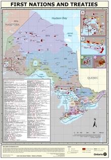 Ontario's Treaties Map (2014)