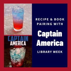 Captain America recipe and book pairing