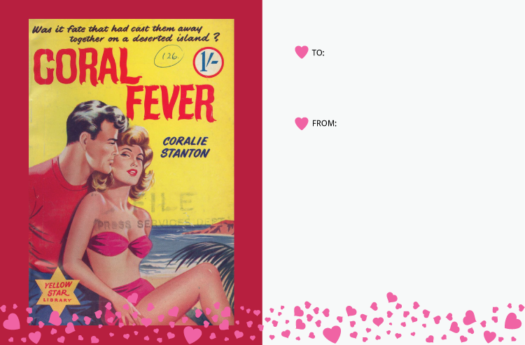 Coral Fever pulp fiction book cover