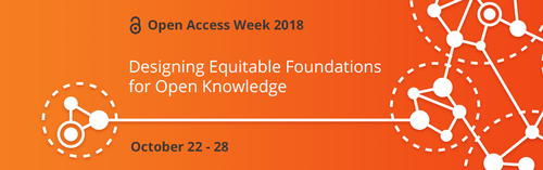 Open access week, designing equitable foundations for open knowledge
