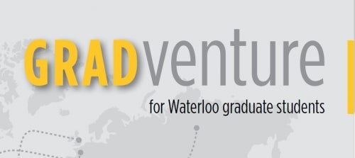 GRADventure for Waterloo graduate students banner