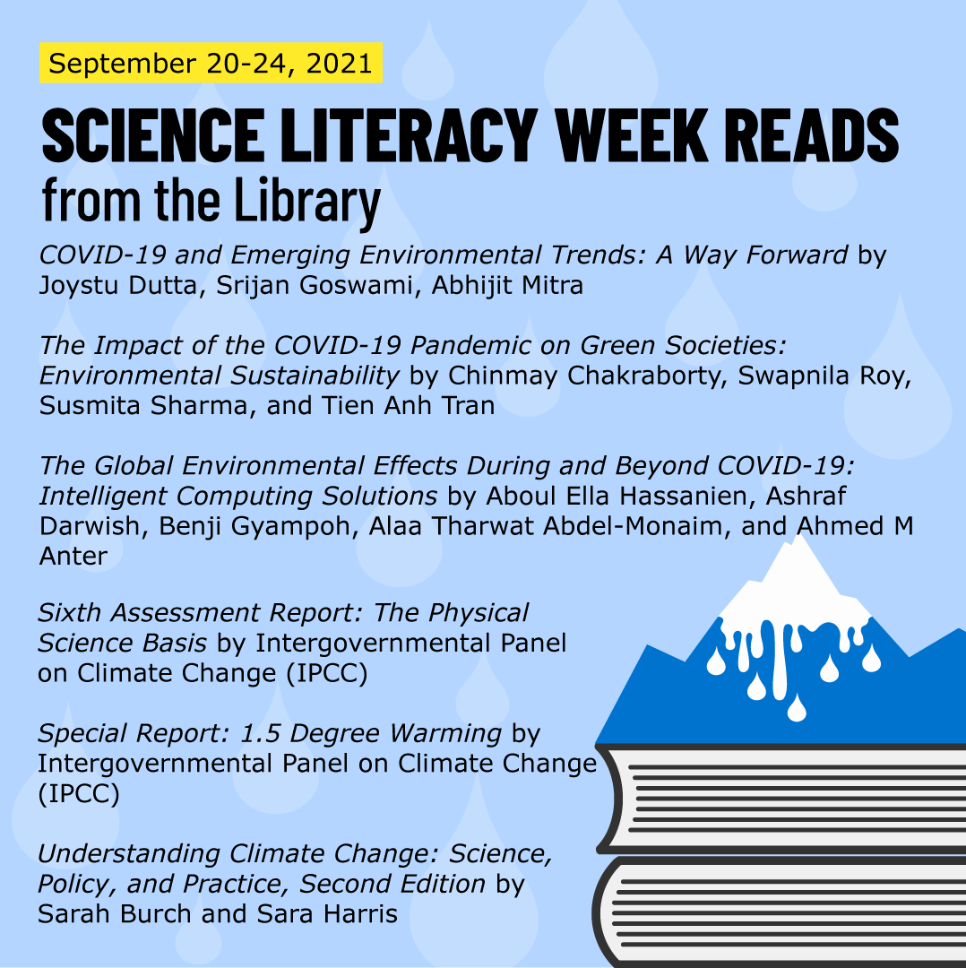 Science Literacy Week Reads from the Library