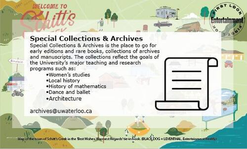 Special Collections &amp; Archives service card