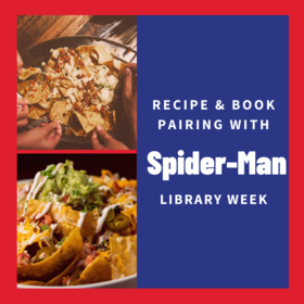 Spiderman recipe and book pairing
