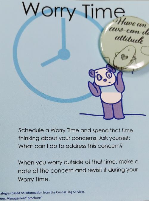 wellness tip card with button
