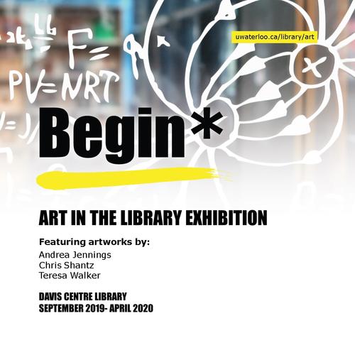 Begin* exhibition graphic