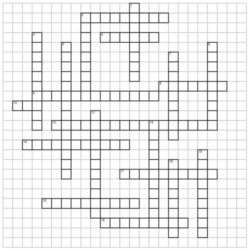 Pride crossword puzzle