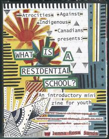 What is a residential school zine