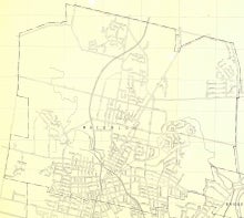map of Waterloo 1965