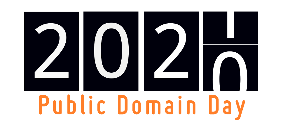 Public Domain Day 2020 to 2021