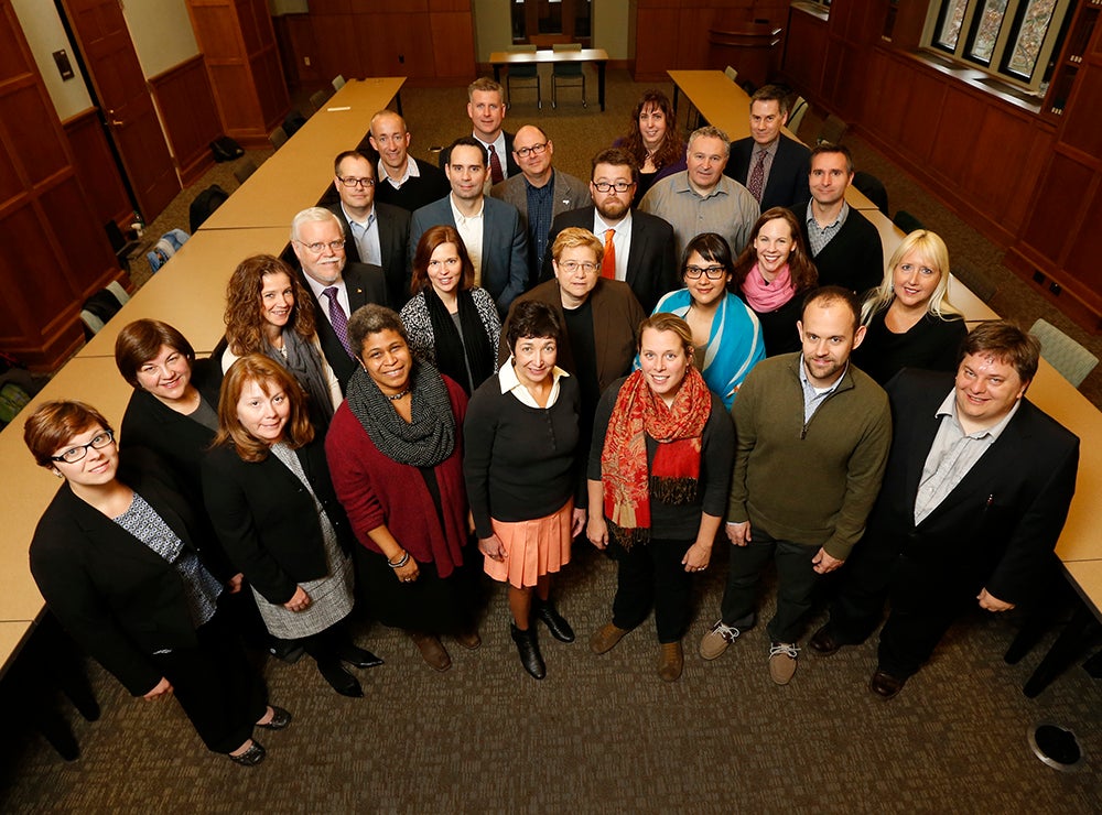 group photo of ARL leadership fellows 2013-15