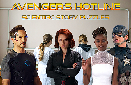 Avengers hotline scientific story puzzles