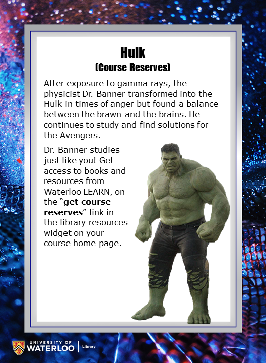 Hulk (Course Reserves)