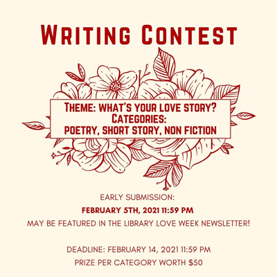 Writing contest: What's your love story?
