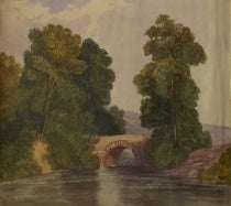  illustrated river scene.