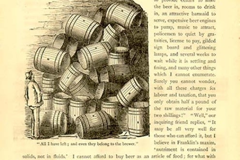 The Worship of Bacchus a Great Delusion: page 42: "Empty Barrels."