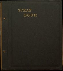 European TOur scrapbook cover