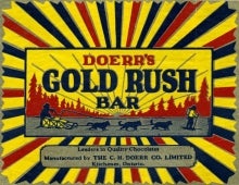 Wrapper of Doerr's Gold Rush Bar