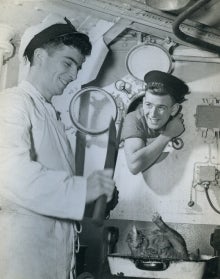 World War II Canadian Navy promotional material