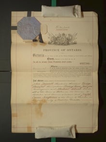Letters Patent Incorporating The German Printing and Publishing Company of Berlin Limited (open)..