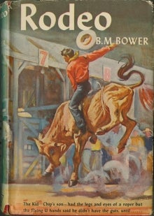 Cover art for Rodeo by B.M. Bower