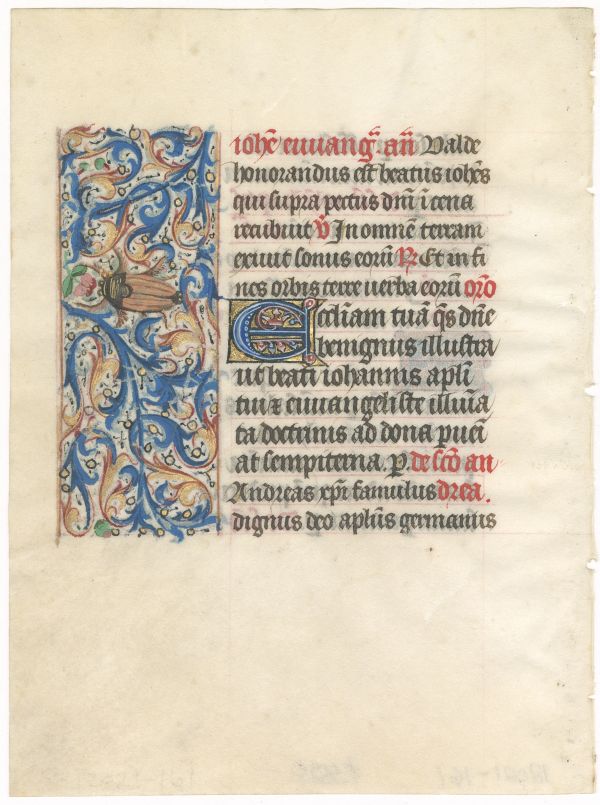 Book of hours page