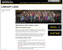 Library Lens Site