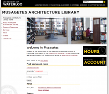 Musagetes Architecture Library Site