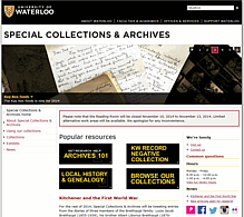 Special Collections &amp; Archives site