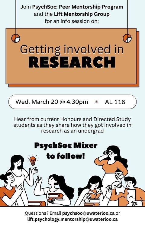 Flyer for equity, diversity, and inclusion event to learn how to get involved in research