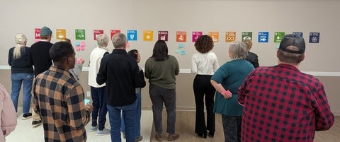 Attendees at workshop
