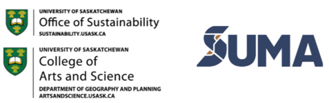 Logos for University of Saskatchewan and SUMA