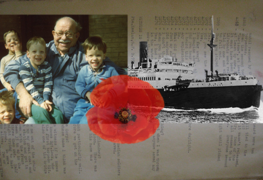Geoff Keelan's grandfather and poppy