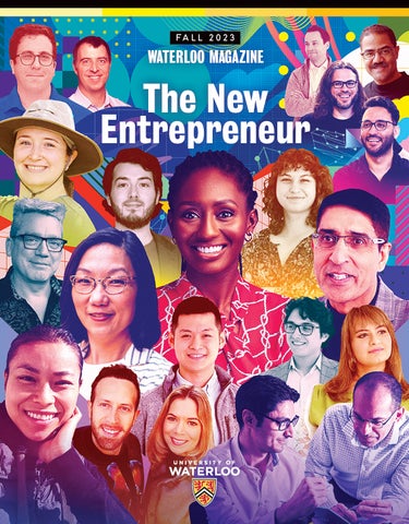 Waterloo Magazine Fall 2023: The New Entrepreneur Cover