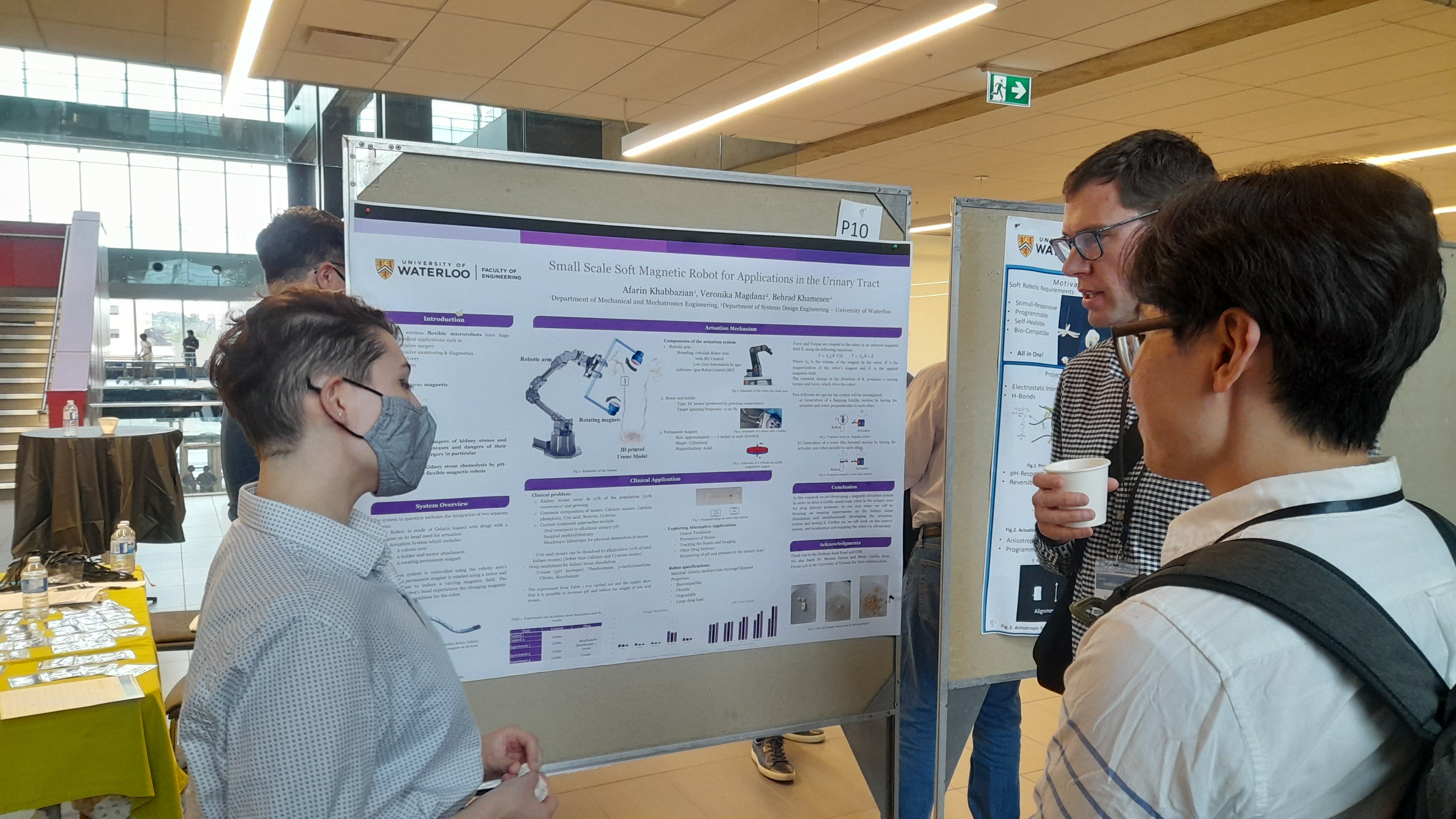 Afarin Khabbazian poster presentation at SOMMeRS 2023