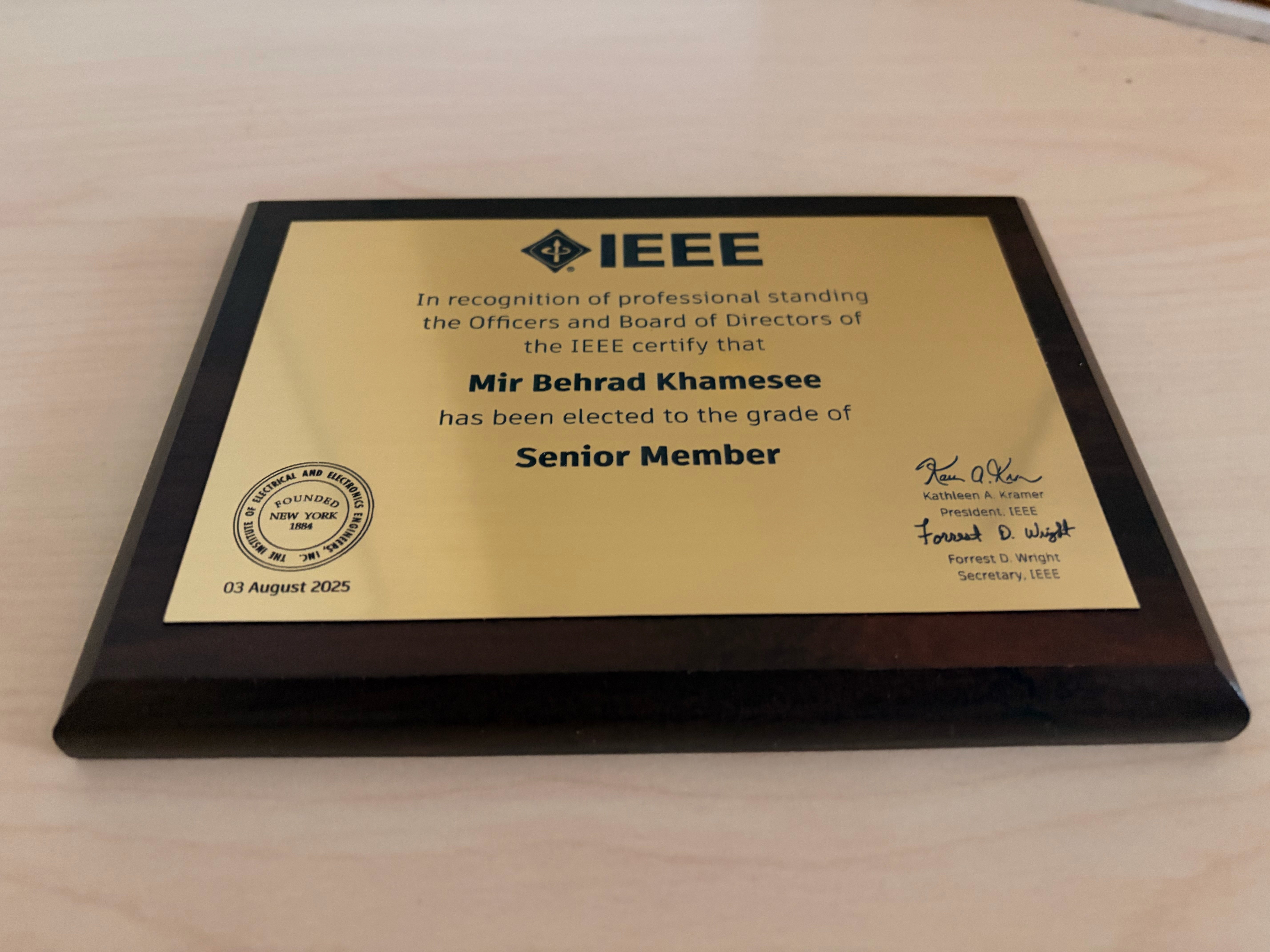 IEEE Senior Member