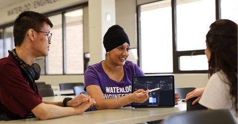 MGTE student in the classroom