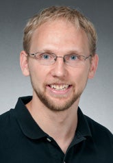 Assistant professor Mark Hancock