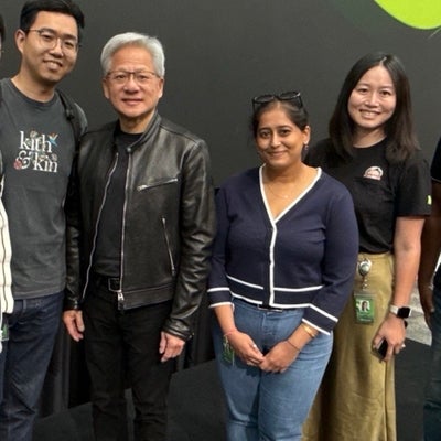 Ripple Patel group photo with Jason Huang 