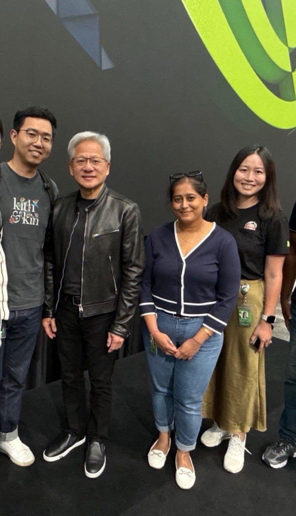 Group photo with Jason Huang