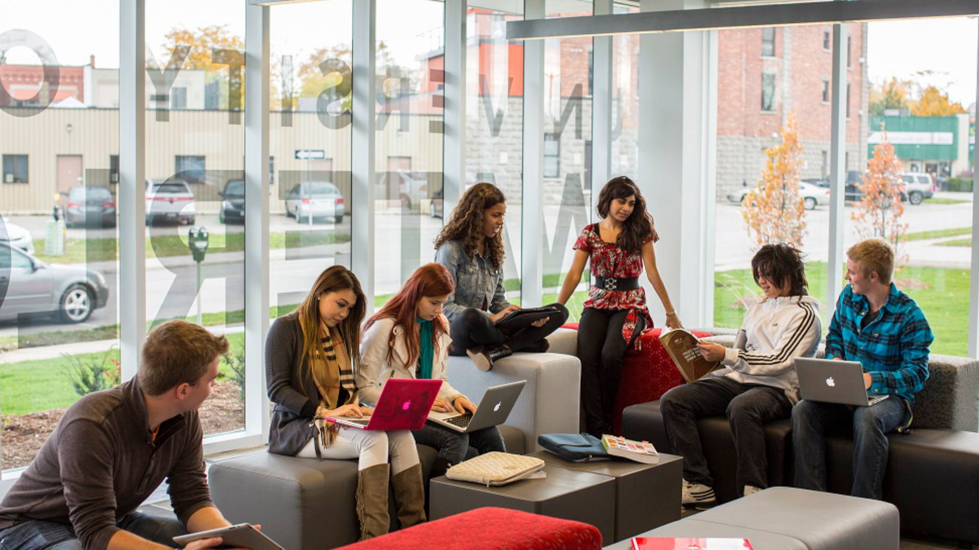 Students Studying