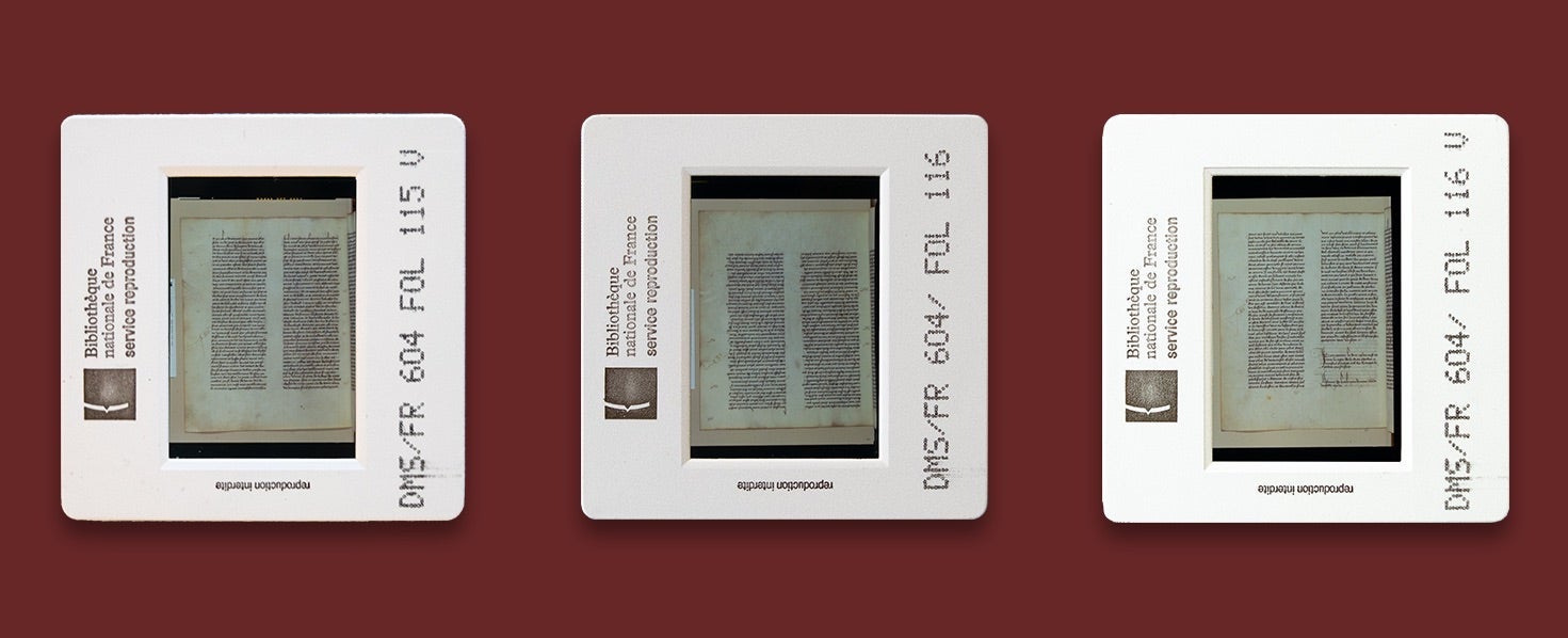 Compilation de diapositives FR604