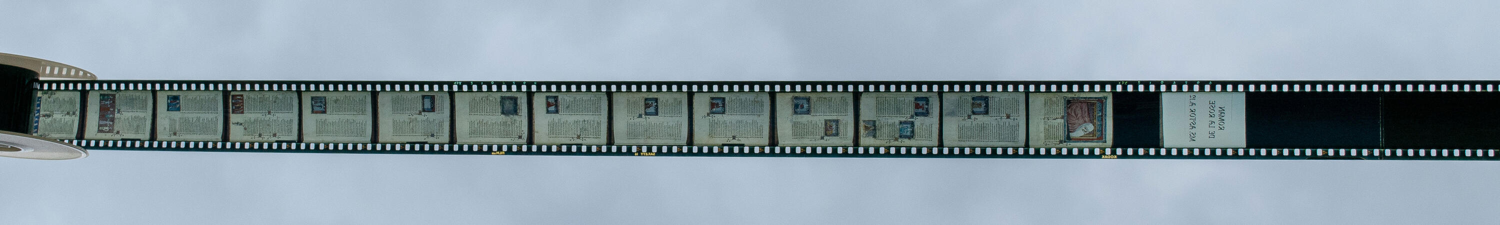 Roman de la Rose rouleau de film 1