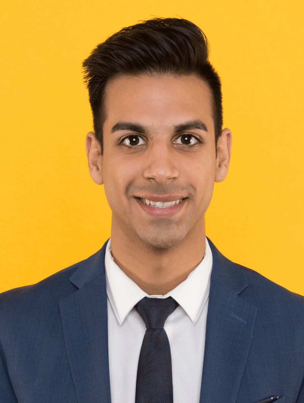 professional headshot of class of 2019 student Aamir Hajeeyani 