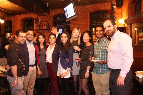 Class of 2017 at Holiday Party